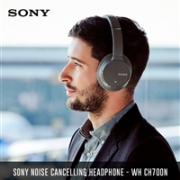 SONY 索尼 WH-CH700N 头戴式 蓝牙降噪耳机 黑色
