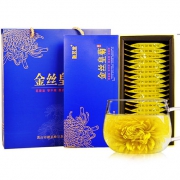 融茗堂 金丝黄菊花茶 一朵一杯 18朵*3盒