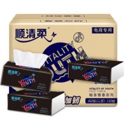 顺清柔 畅享青春抽纸  3层 150抽 24包