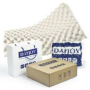 DAYJOY 泰国天然乳胶枕头枕芯 泰国SPA颗粒枕