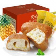 冠达 菠萝夹心面包 1斤 整箱