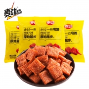 麦动  亲嘴烧  8090怀旧零食大礼包  248g*2包 约68个