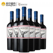 MONTES 蒙特斯 经典梅洛红葡萄酒 750ml*6瓶