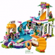 LEGO 乐高 好朋友系列 41313 心湖城夏季游泳池