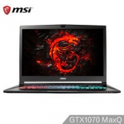 MSI 微星 GS73 轻薄游戏笔记本电脑（1T+256G SSD 16G GTX1070 MaxQ 120HZ）