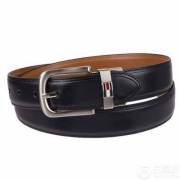 TOMMY HILFIGER 汤米希尔费格 男士真皮皮带 多色 Prime会员凑单免费直邮含税