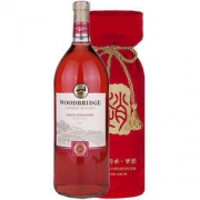 美国原瓶进口！蒙大菲 木桥白金桃红白葡萄酒 1.5L