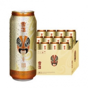 SNOWBEER 雪花 11.5度 脸谱 500ml*12听 整箱装