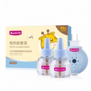 开丽 电热蚊香液套装驱蚊水液2瓶（90晚）+1加热器