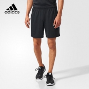亲肤透气# adidas阿迪达斯 透气速干运动短裤