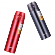 孔雀（Peacock）   AMW-55 真空不锈钢保温杯 550ml 一键开盖