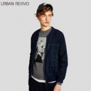URBAN REVIVO ML04SBJN2000 男士拉链夹