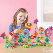 Prime会员专享镇店之宝，Learning Resources 建筑齿轮玩具 Gears!系列搭建花园积木套装 凑单免费直邮含税