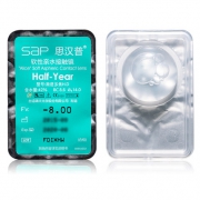 宝岛眼镜 思汉普 sap 隐形近视眼镜 半年抛2片装