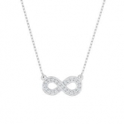施华洛世奇（SWAROVSKI）  5358777 Infinity 优雅无限爱水晶项链