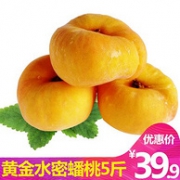 果来丽 黄金油蟠桃5斤
