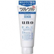 SHISEIDO 资生堂 UNO 吾诺  男士蓝色清洁磨砂洗面奶 130g *3件