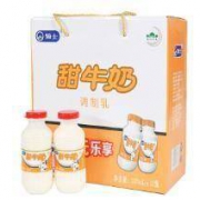 骑士 甜牛奶 全脂牛奶 243ml*12/盒