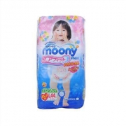 moony 尤妮佳 女婴用拉拉裤 L44片 *6件 +凑单品
