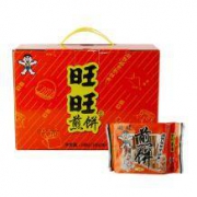 旺旺 饼干点心休闲零食 煎饼 原味 600g
