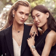 卡莉·克劳斯同款，SWAROVSKI 施华洛世奇 黑天鹅系列 时尚珍珠耳钉5193949