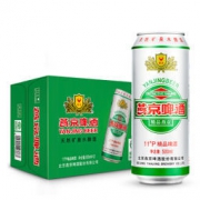 燕京啤酒 11度 精品啤酒 500ml*12听
