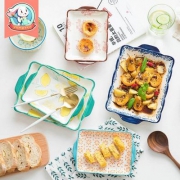 Yomerto 网红ins风陶瓷餐盘20.5*14cm 多色