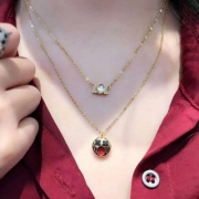 SWAROVSKI 施华洛世奇 Emoji表情系列项链吊坠 LOL 5351571