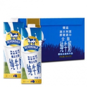 27日6点：澳大利亚 进口牛奶 德运 全脂牛奶 1L*10 整箱装