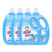 10点：Baimao 白猫 高效洁净洗衣液 3kg*4瓶