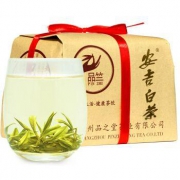 品竺 明前一级 安吉白茶 传统牛皮纸包装 125g *3件