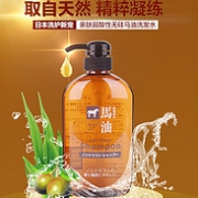 Horse oil 日本 熊野油脂  无硅油马油洗发水   600ml*3