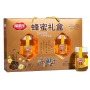 福事多 蜂蜜礼盒 1kg（500g*2瓶） *4件