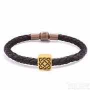 亚马逊Prime Day，周生生 黄金(足金)Charme XL串珠系列守护转运珠 送配绳