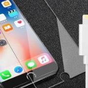 TDYD iPhone钢化膜 5-X可选 非全屏 送数据线