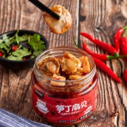 贝壳蛤姆 即食麻辣花蛤花甲罐头 4瓶装
