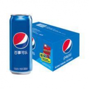 百事可乐 （330ml*24罐+uno纸牌一副）*2件
