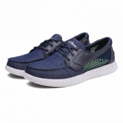 Skechers斯凯奇 男士透气网眼帆船鞋