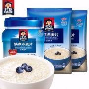 桂格 快煮燕麦片1000g罐装+700g*2袋