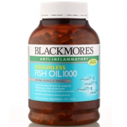 澳佳宝（Blackmores）  无腥味深海鱼油软胶囊 400粒*2 调节三高