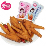 酸辣脆爽# 爱尝 香辣泡鸡爪福建特产网红泡爪