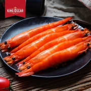 KINGOSCAR 熟冻拉直凡纳对虾 250g 泰国进口