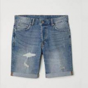 H＆M 修身牛仔短裤 HM0585355