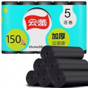 云蕾 加厚垃圾袋 150只 45*50cm  *10件