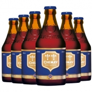 智美（Chimay）   蓝帽啤酒 精酿啤酒 组合装 330ml*6瓶