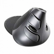 中亚Prime会员： SANWA SUPPLY 日本山业 MA-ERGW6 人体工学竖式无线鼠标