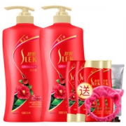 舒蕾 山茶花柔顺亮发洗发露 600ml*2瓶