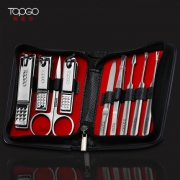 Topgo 不锈钢指甲刀套装 9件套