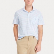 Ralph Lauren 拉夫劳伦 Classic Fit Jersey男士条纹POLO衫 多色码全 $23.99（$39.99 额外6折）