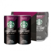 Starbucks  星巴克  星倍醇 浓咖啡饮料 黑醇摩卡味228ml*6罐 *2件